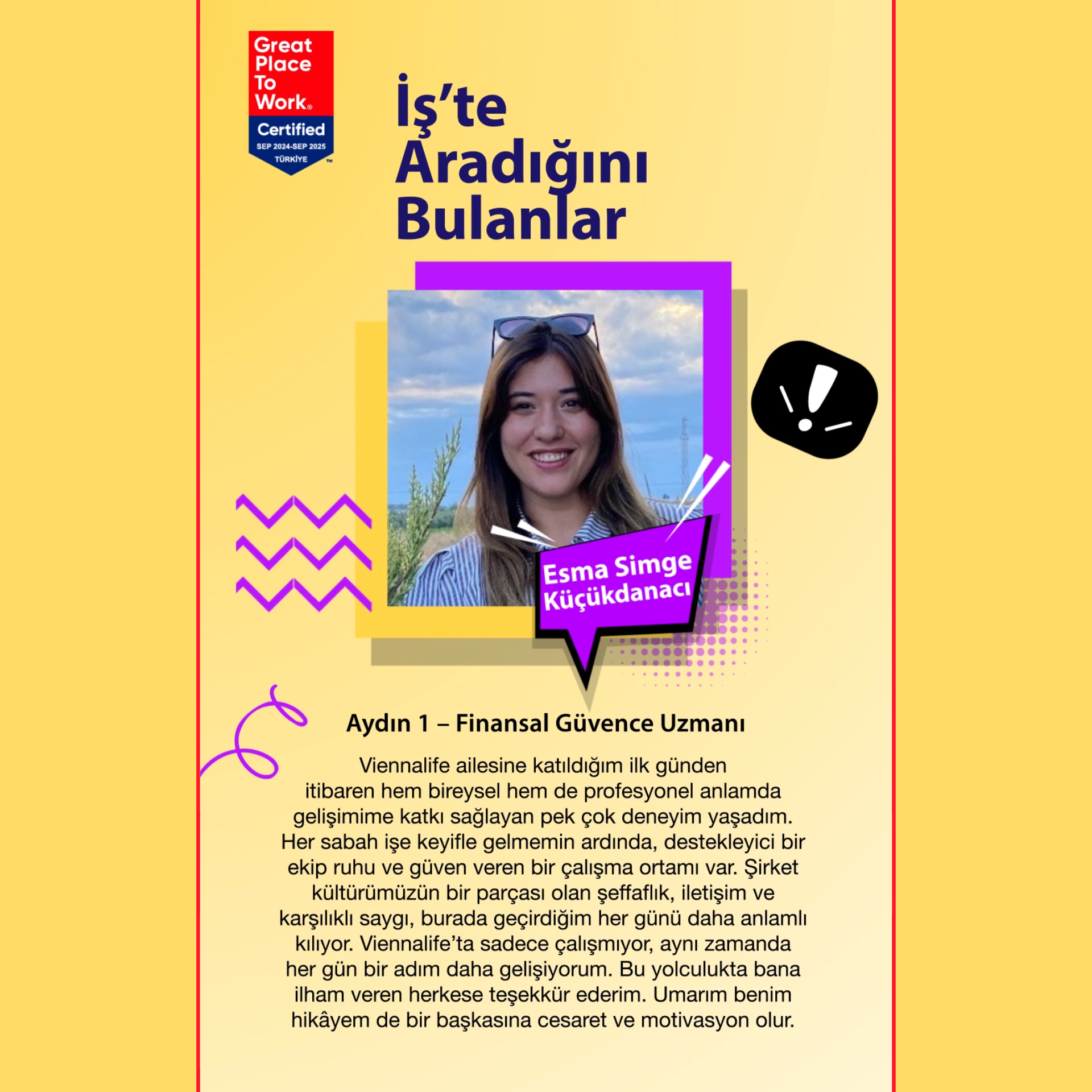 İş'te Aradığını Bulanlar - Esma Simge Küçükdanacı