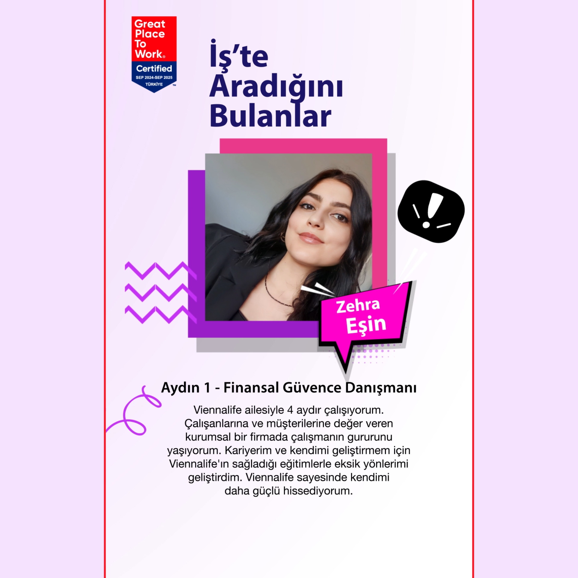 İş'te Aradığını Bulanlar - Zehra Eşin